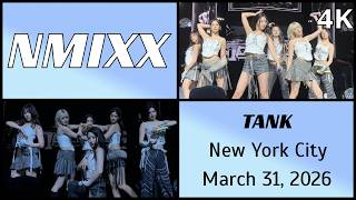 260331 엔믹스 NMIXX - TANK live @ EPISODE 1: ZERO FRONTIER 4K Front Row Fancam