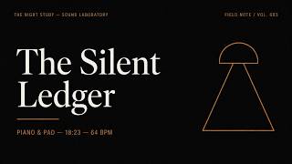 The Silent Ledger — Field Note Vol. 003 | Piano & Pad Soundscape