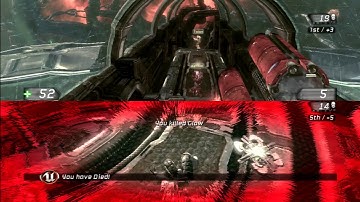 Unreal Tournament 3 (ps3) 2 player deathmatch part 6: Deimos