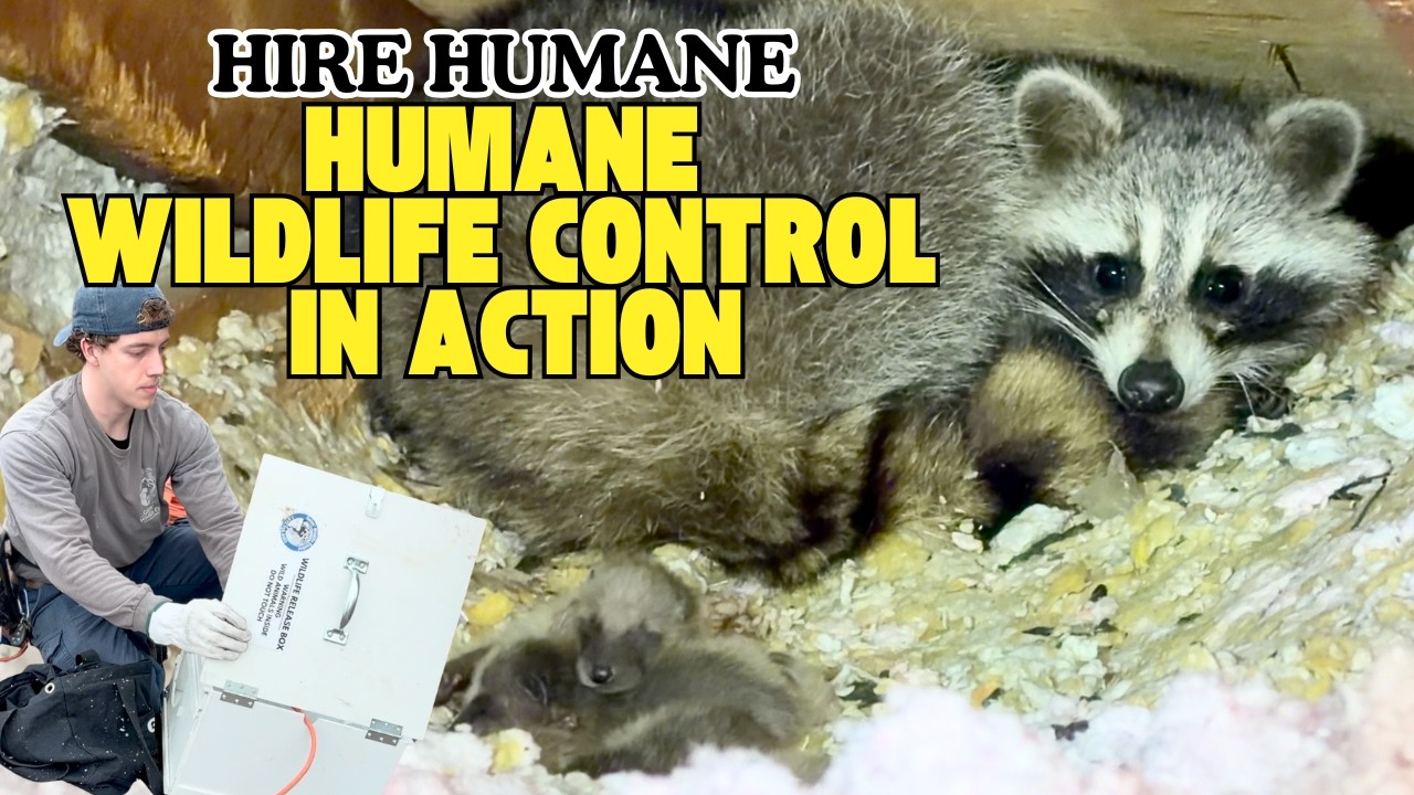 Humane Control This Is What Humane Wildlife Control Really Looks Like - YouTube