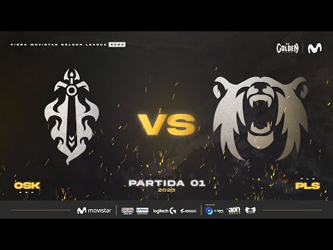 OSK VS PLS - JORNADA 8 - FIBRA MOVISTAR GOLDEN LEAGUE - 2023 - LEAGUE OF LEGENDS