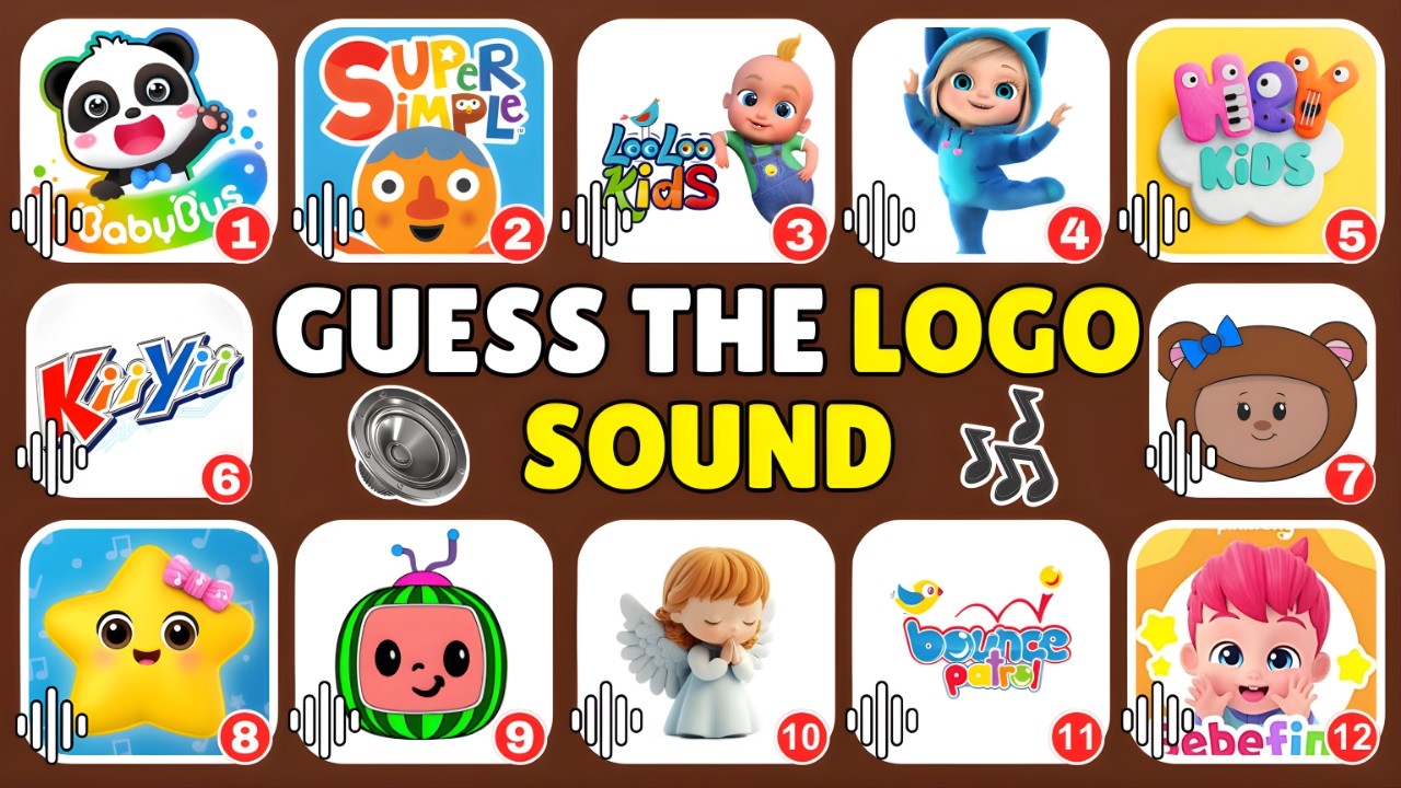Guess The Baby Show Intro Sound 👶🔊 | BabyBus, KiiYii & More | Kids Quiz 2026