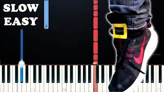 One two buckle my shoe, three four buckle some more Meme (SLOW EASY PIANO TUTORIAL)