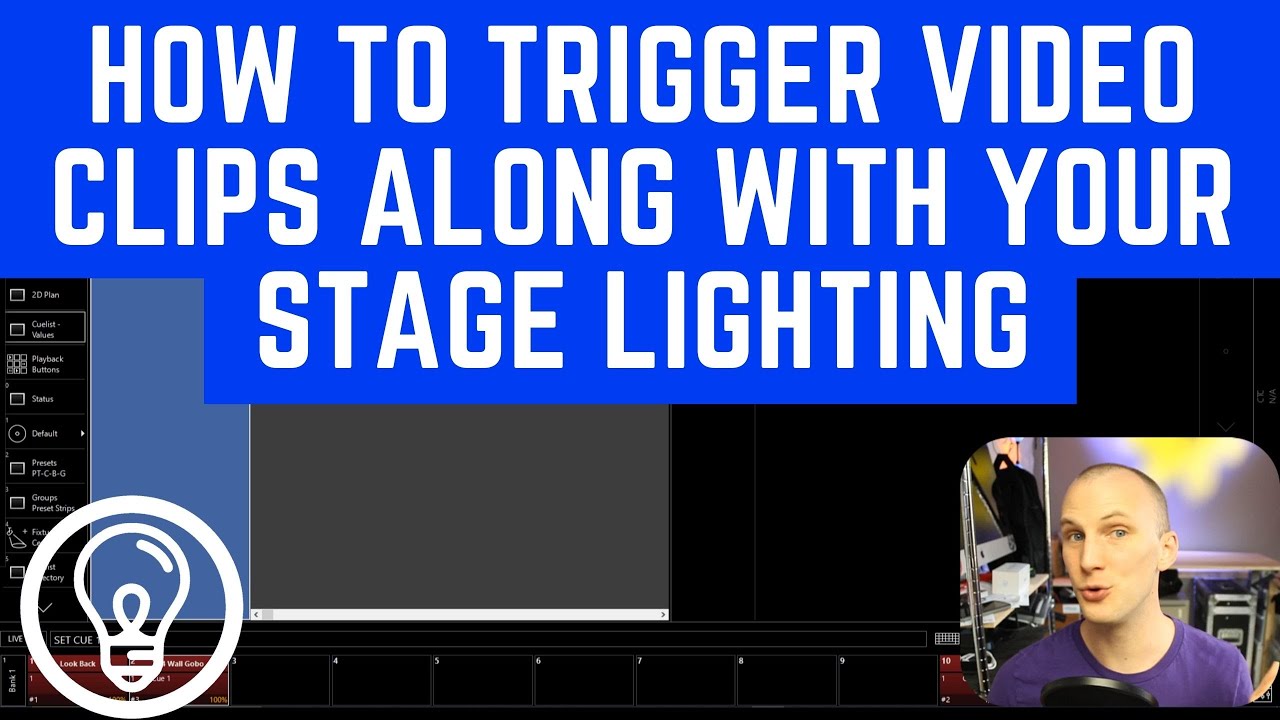How to Trigger Video Clips Along With Your Stage Lighting YouTube