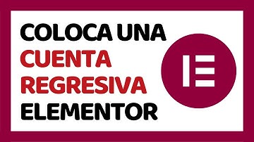 Cómo Poner una Cuenta Regresiva en Elementor 2025 ✅ CURSO DE ELEMENTOR 2025 #5