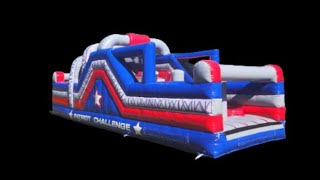 30 Ft Ninja Piece Obstacle Course Rental | Conquer the Challenge