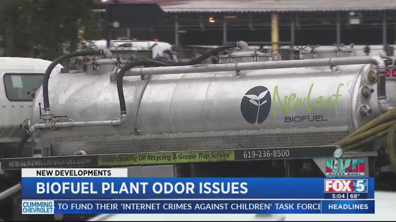 Biofuel Plant Odor Issues - YouTube