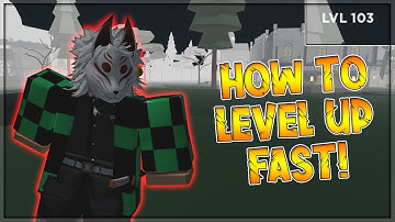 Ro Slayers | How to Level Up Fast | How to kill Strong Demon/Demon Slayer