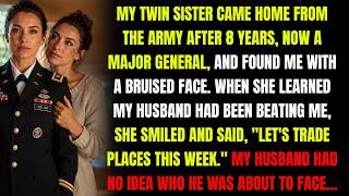 My Twin Sister Came Home a General and Found My Bruises. So We Switched Places.