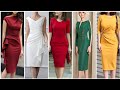 Elegant And Classy Formal Bodycon Dresses For Business Women 2020