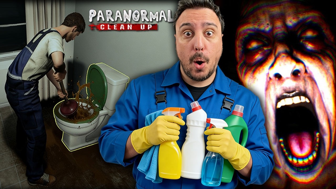 Limpiar baños nunca dio tanto miedo... c/ Braxxter