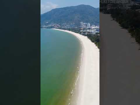 Видео: Phuket beach from above Пхукет пляж с высоты