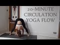 20-MINUTE YOGA FLOW | All levels, Circulation Yoga Flow | CAT MEFFAN