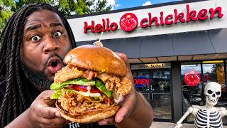 The BIGGEST Fried Chicken Sandwich!?