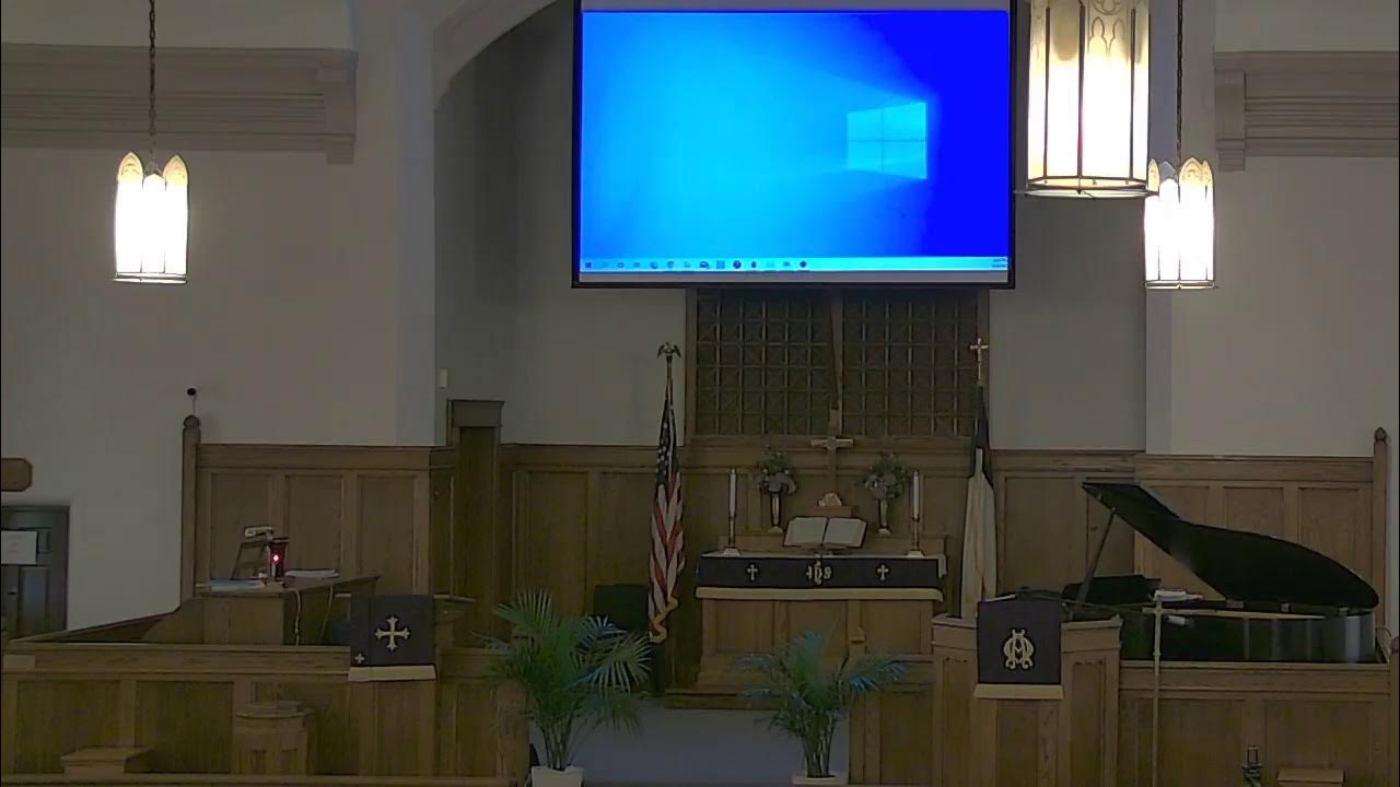 Palm Sunday Sistersville First United Methodist Church YouTube