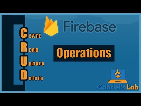 CRUD with Firebase