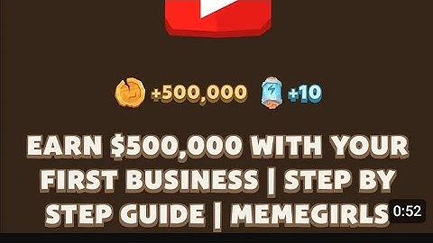 Earn $500000 With Your First Business | Step by Step Guide | Memefi Video Code 2 September