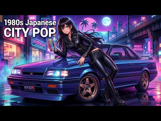 80s シティポップ】Neon Tears Under Tokyo Sky | Nostalgic Drive vol