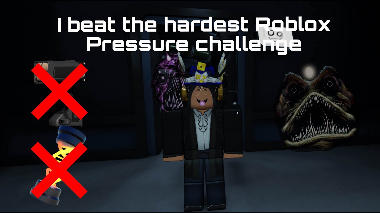 I Beat the hardest Roblox Pressure challenge. - YouTube