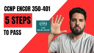 How I Passed Cisco CCNP ENCOR In 5 STEPS (Real Tips from Someone Who Passed)
