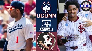 UConn vs #8 Florida State | Super Regionals Game 1 | 2024 College Baseball Highlights