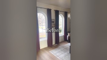 The perfect addition to your arched windows: Linen Curtains