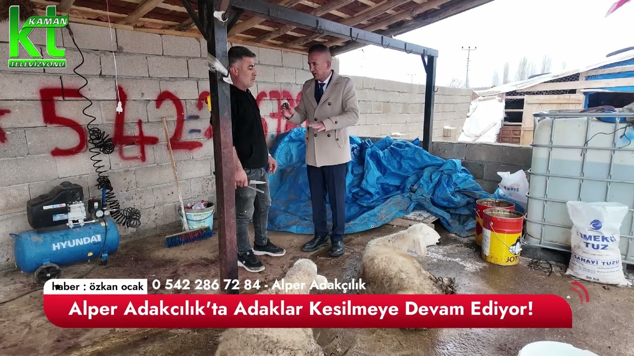 Alper Adakcılık'ta Adaklar Kesilmeye Devam Ediyor!