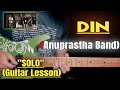 Din - Anuprastha | Guitar Solo Lesson | With Tab |