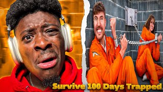 MR BEAST Will Make You Lose Your Mind Over Some Money 💰- Survive 100 Days Trapped, Win $500,000