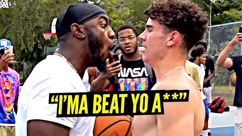 "IMA WHOOP YO A**" Trash Talker Got CALLED OUT To 1v1 & Things Got Out of Hand!!