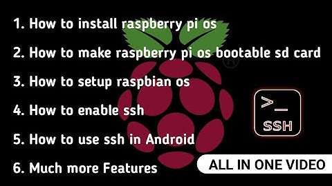 Installing Raspbian os in Raspberry Pi 4 | How to use SSH in android | Full steps