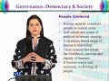 PAD603 Governance, Democracy and Society Lecture No 195