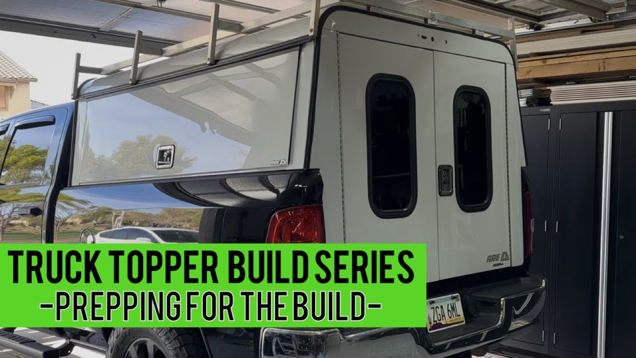 ПОДГОТОВЬТЕ б/у навес для грузовика к идеальному кемперу — серия «Сборка навеса для грузовика», в...