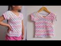 Le Tejí esta BLUSA A MI HIJA y le GUSTO MUCHO | Patrón de Crochet muy hermoso!!