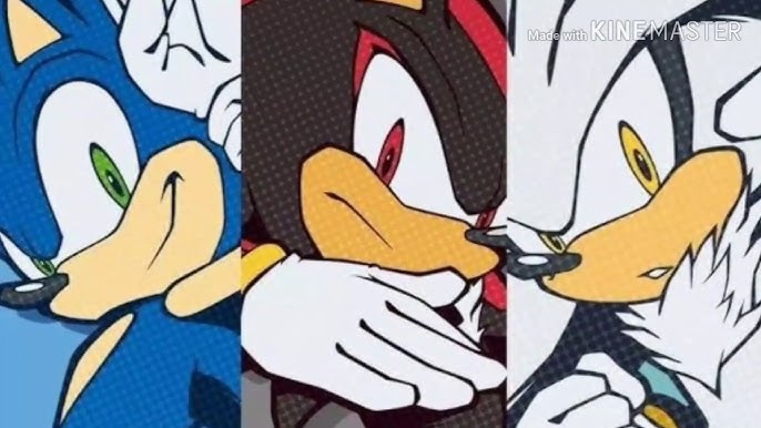 Sonic x shadow x silver – Recherche Google  Sonic engraçado, Desenhos do  sonic, Personagens sonic