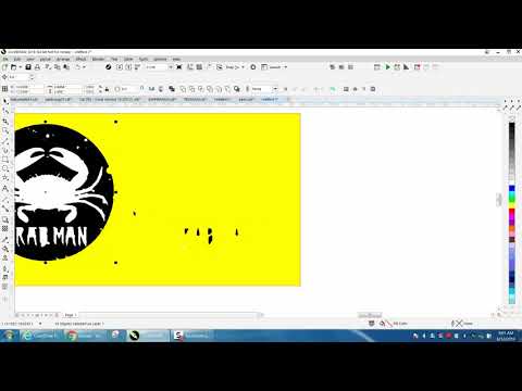 Corel Draw Tips & Tricks Trace something and Save as SVG file