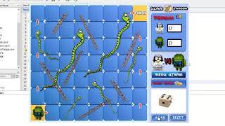 Demo Project #6: Aplikasi Ular Tangga (Snakes and Ladders Game) Dengan Pemrograman Java screenshot 5