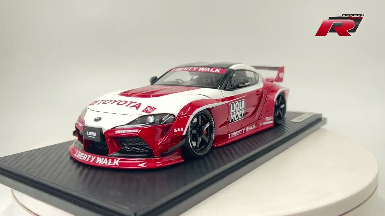 LB-WORKS TOYOTA SUPRA (A90) LIQUI MOLYIgnition Model 1:18 (IG2651