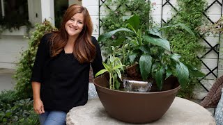 Creating a Water Garden with Waterfall 🌿💦 // Garden Answer