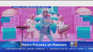 Japanese Pop-Inspired Video Urges Manners For Metro Riders