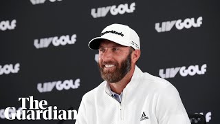 Dustin Johnson defends decision to quit PGA Tour for LIV Golf Series