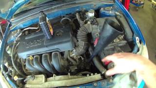 Transmission Drain and fill 2008 Toyota Corolla S  Changing transmission fluid