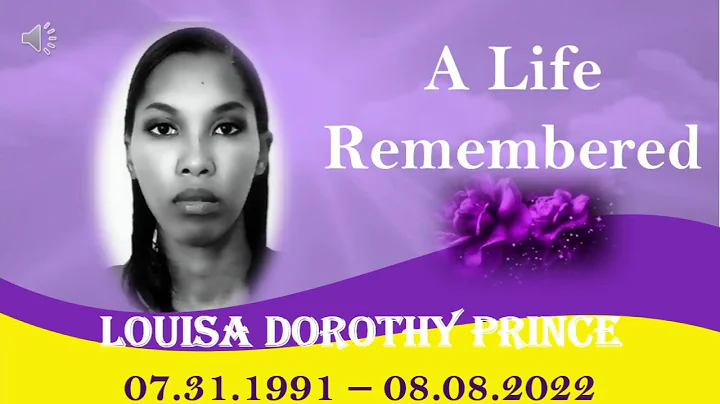 Funeral Service of Louisa Dorothy Prince,  August ...
