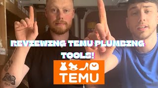 REVIEWING TEMU PLUMBING TOOLS! -NNPLUMBER