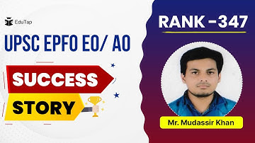EPFO EO AO Exam Syllabus Preparation Sources, Interview Strategy & Guidance by Selected Toppers