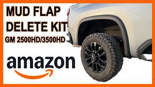 Mud Flap Delete Kit - 2020+Silverado/Sierra 2500HD/3500HD Gmc 2500 Mud Flap Delete