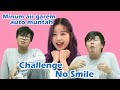 NO SMILE CHALLENGE!! Feat. JANG WONYOUNG  Air Garam LAKNAT Part.2 #BEKAMS