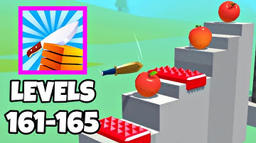 Slice it all 🗡️ All levels (161-165) Gameplay - Android iOS Games