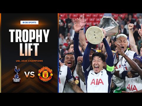 Tottenham Hotspur are the 2025 UEFA Europa League CHAMPIONS! | TROPHY CEREMONY 🏆 | CBS Sports Golazo