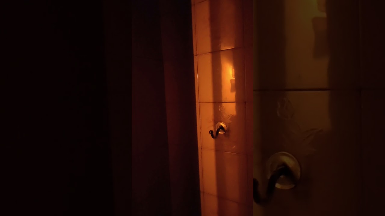 taking a shower in the dark... YouTube